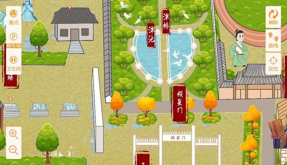 虎门港管委会手绘地图景区语音讲解导览系统：智慧景区建设的基石